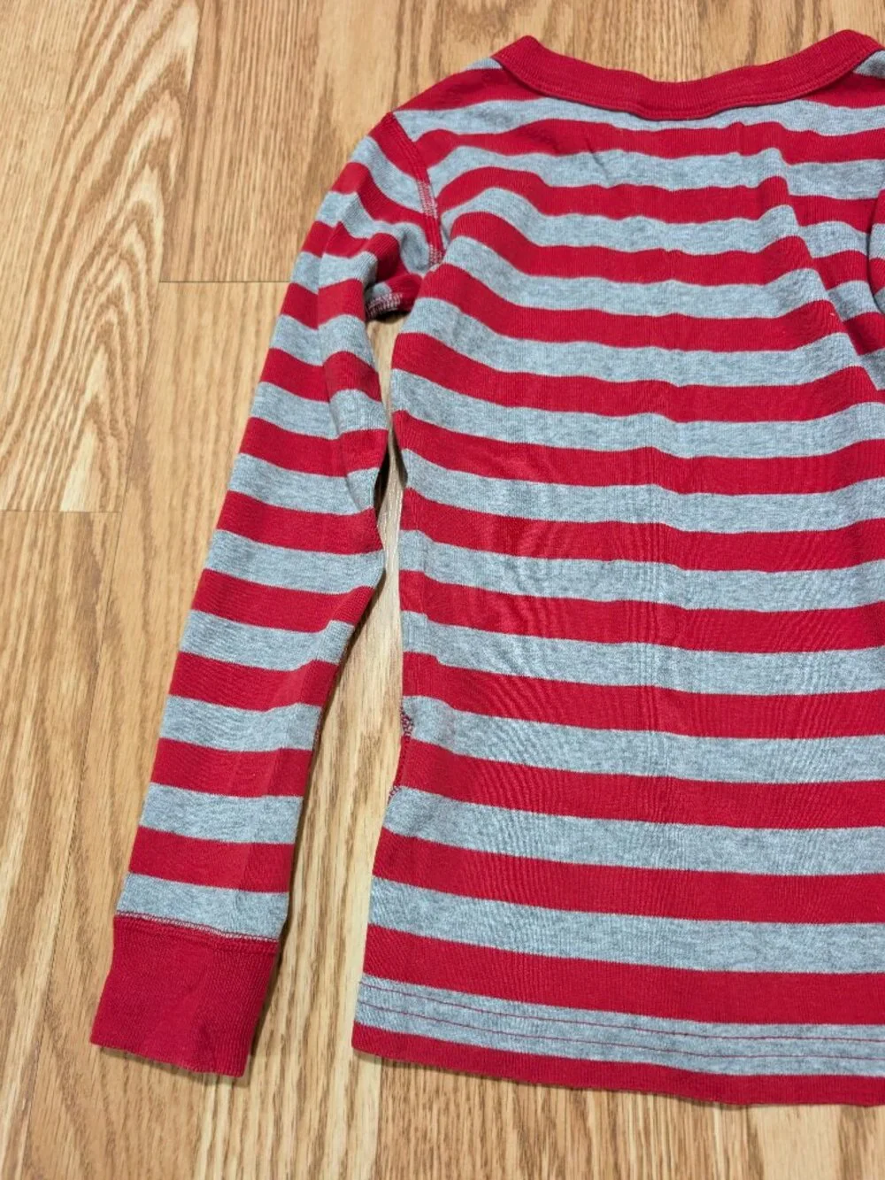 Hanna Andersson Long John Pajamas Gnomes Stripes 110 5 Organic Cotton